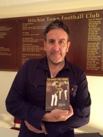 Terry Hall with his copy of Too Much Too Young